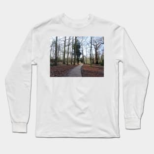 Lovely path and walk in the woods Long Sleeve T-Shirt